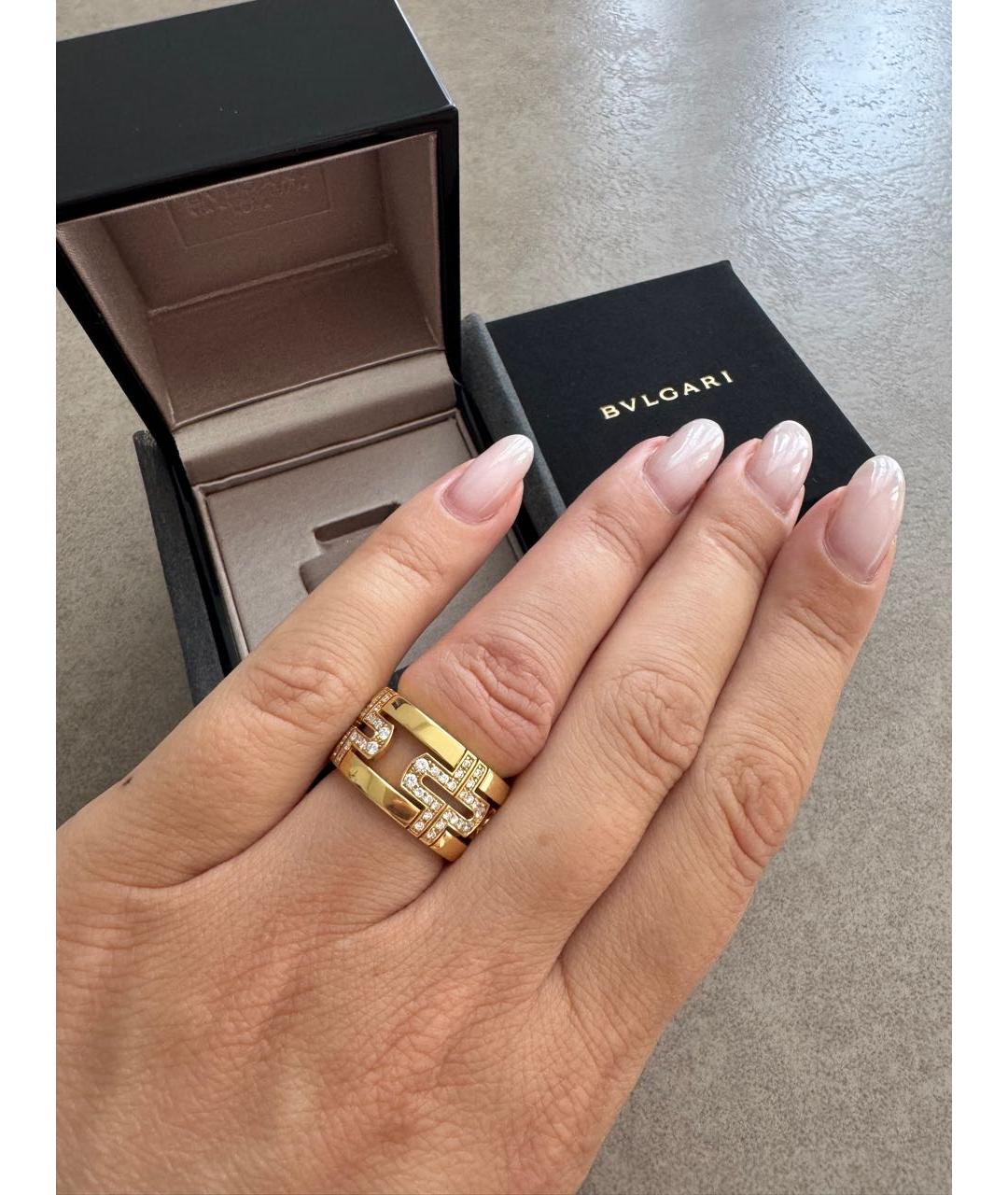 BVLGARI Золотое кольцо из желтого золота, фото 3