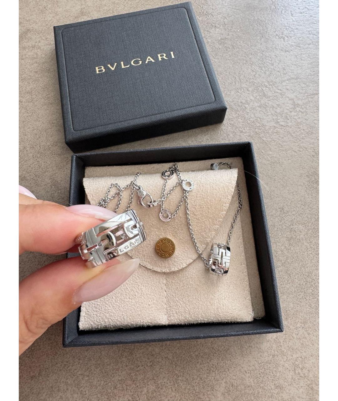 BVLGARI Кольцо из белого золота, фото 3