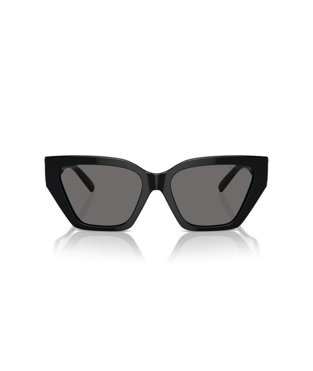 TIFFANY&CO Черные пластиковые солнцезащитные очки, фото 2