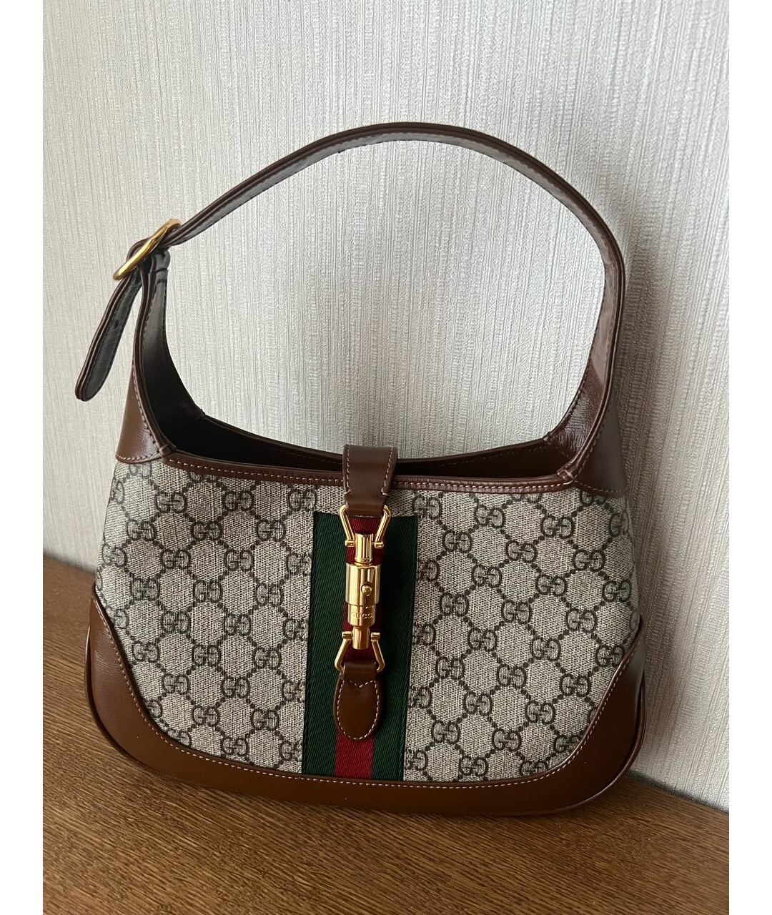 GUCCI Коричневая сумка тоут, фото 8