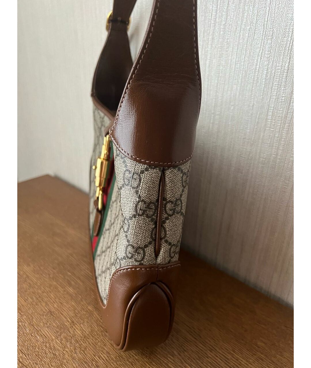 GUCCI Коричневая сумка тоут, фото 2