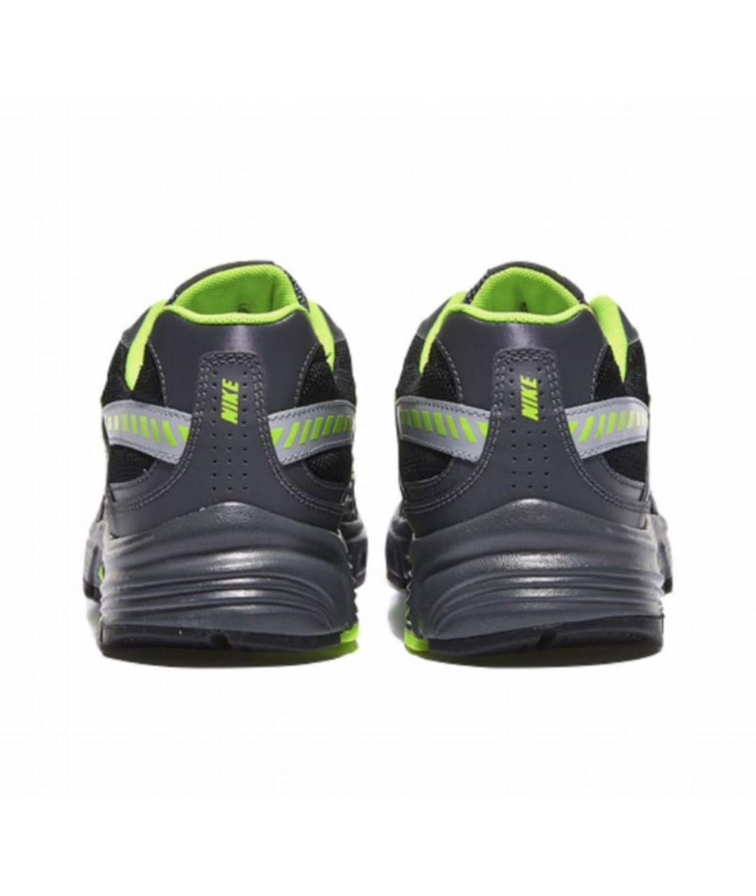 NIKE Антрацитовые текстильные низкие кроссовки / кеды, фото 3