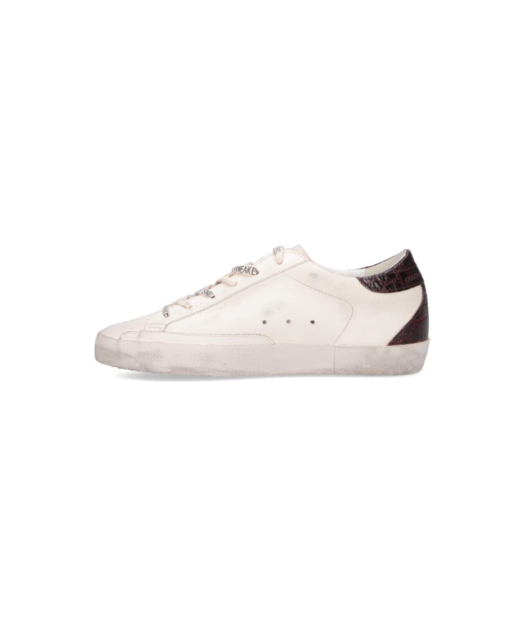 GOLDEN GOOSE DELUXE BRAND Белые кожаные кеды, фото 3