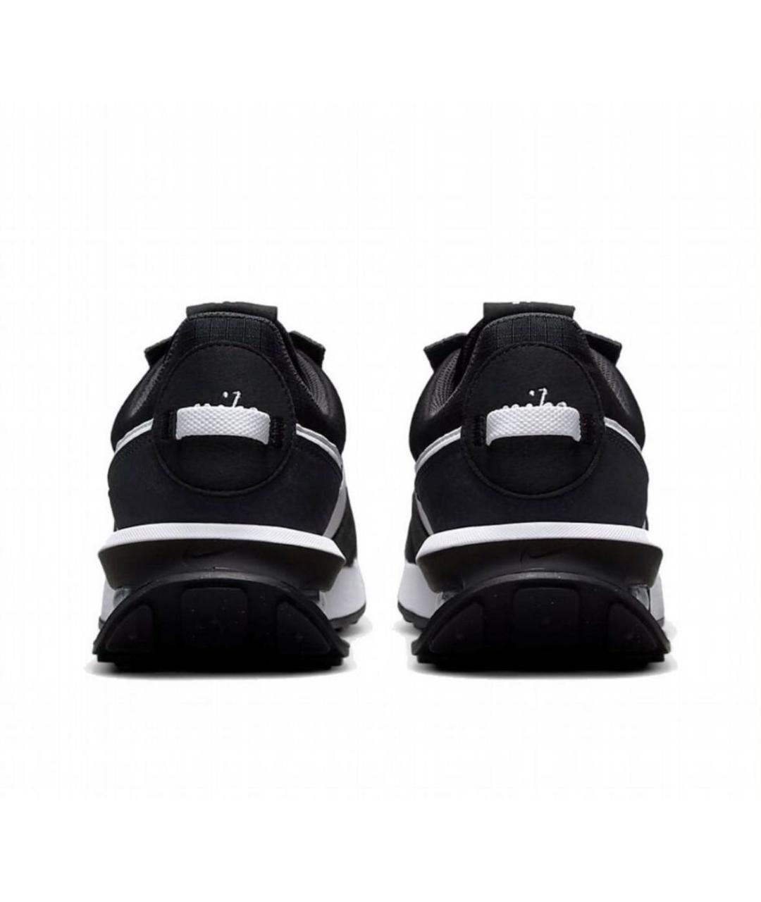 NIKE Черные текстильные низкие кроссовки / кеды, фото 4