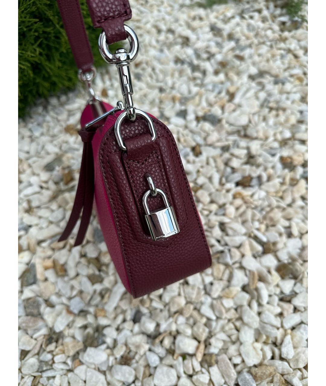MARC JACOBS Фуксия кожаная сумка через плечо, фото 2
