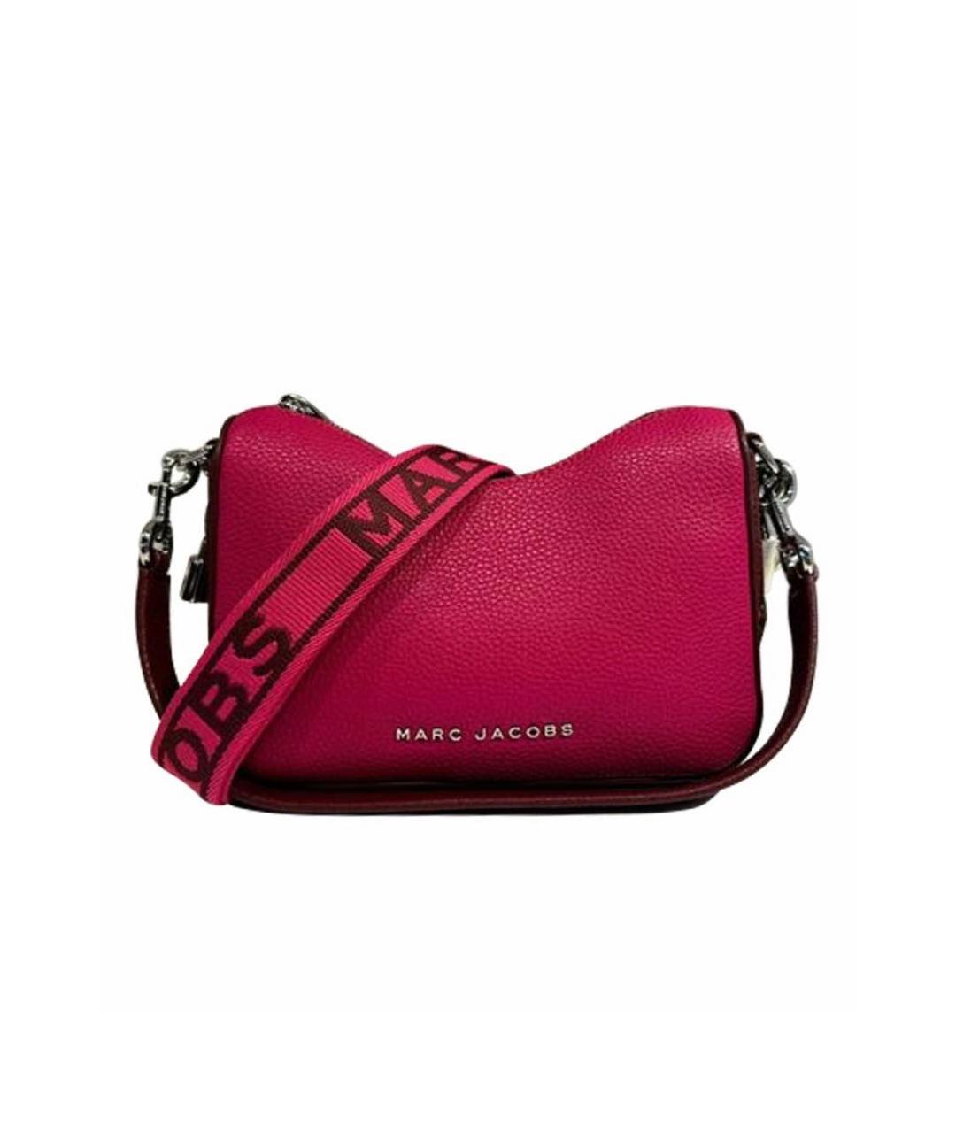 MARC JACOBS Фуксия кожаная сумка через плечо, фото 7