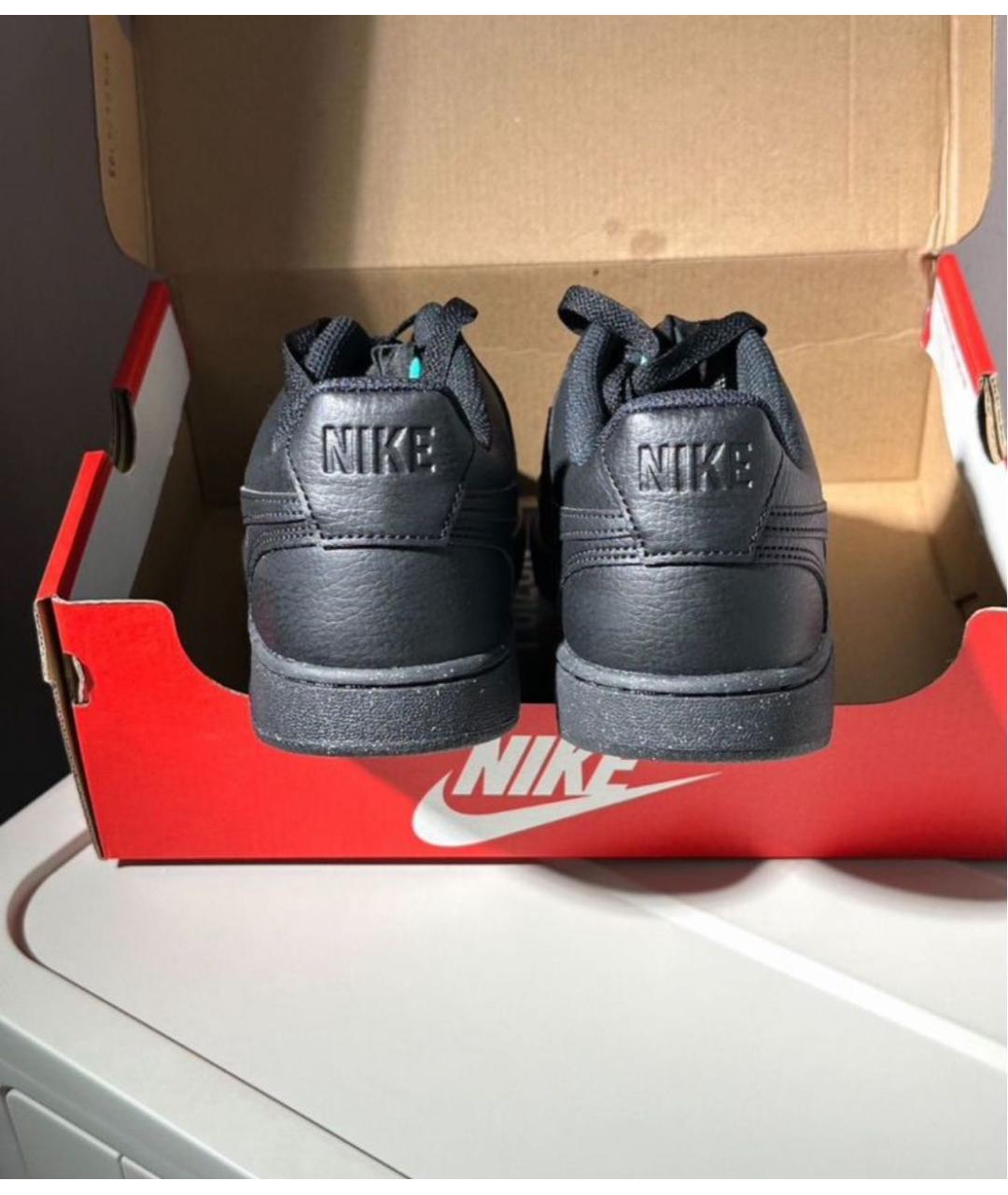 NIKE Черные низкие кроссовки / кеды, фото 8