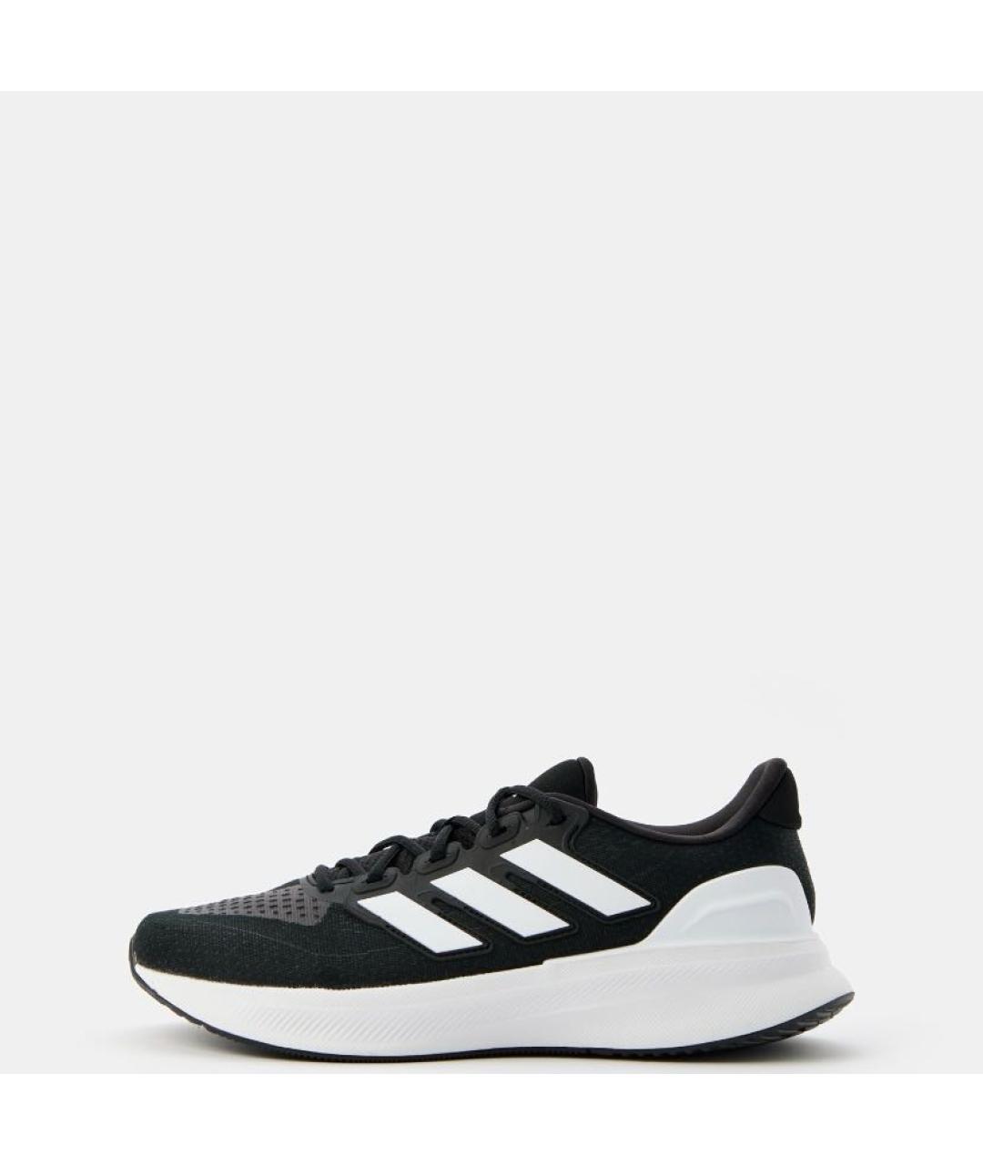 ADIDAS Черные текстильные низкие кроссовки / кеды, фото 2