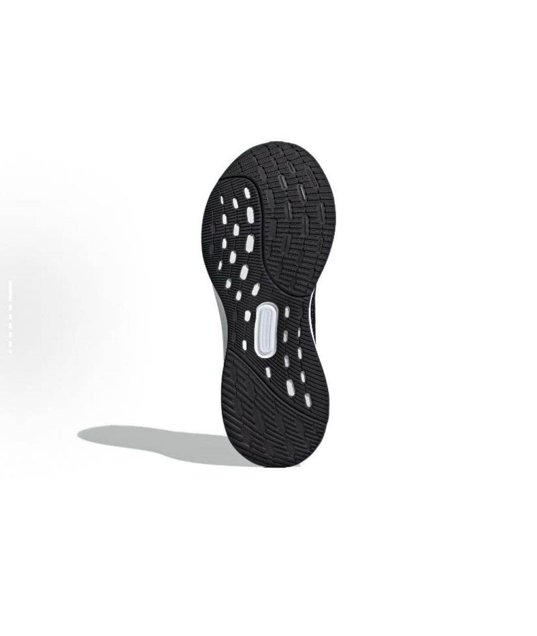ADIDAS Черные текстильные низкие кроссовки / кеды, фото 6