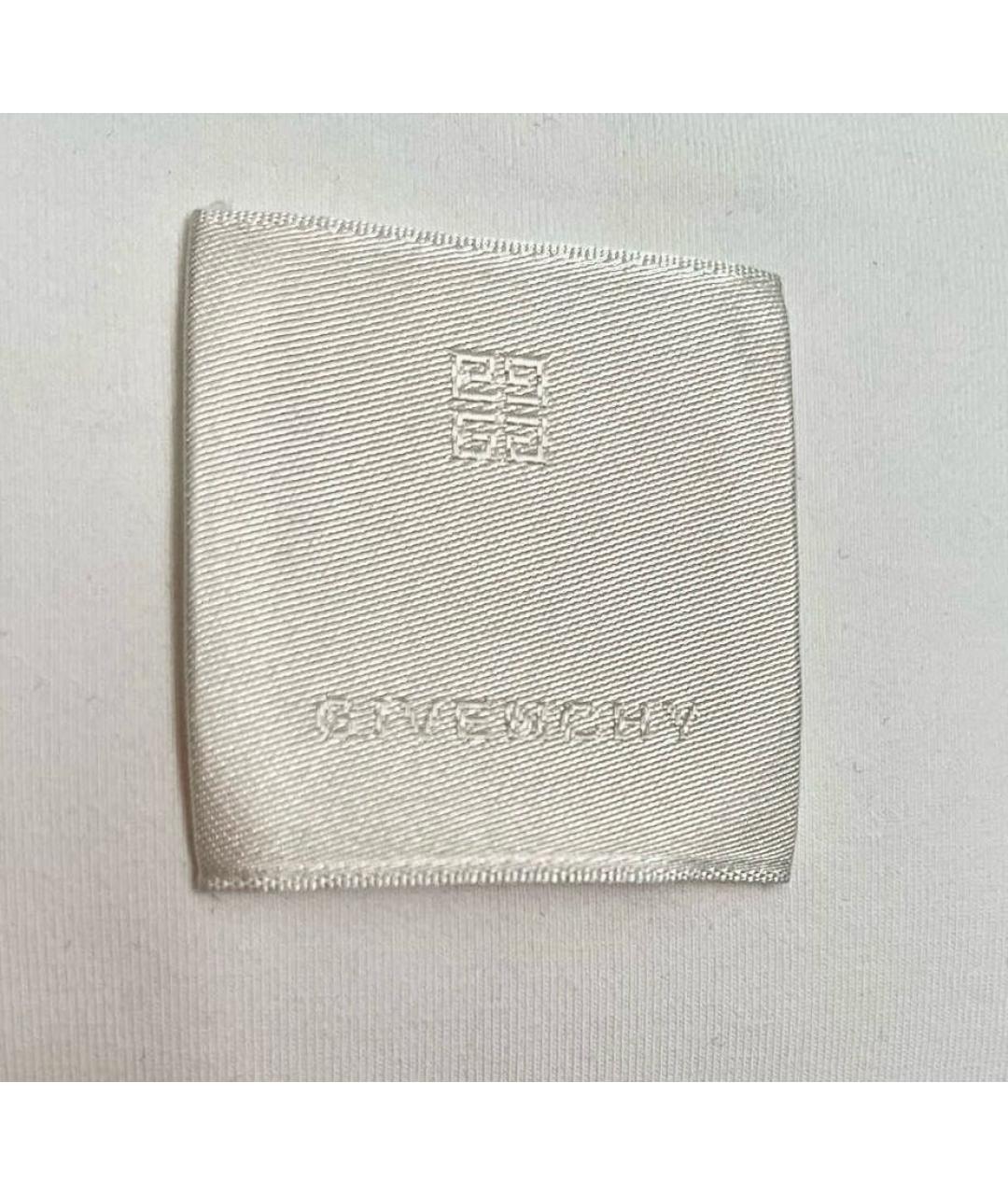 GIVENCHY Белая хлопковая майка, фото 4