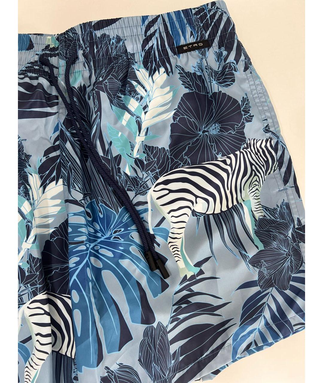 ETRO Мульти полиэстеровые шорты, фото 3