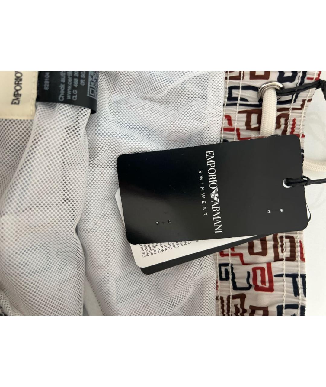 EMPORIO ARMANI Полиэстеровые шорты, фото 8
