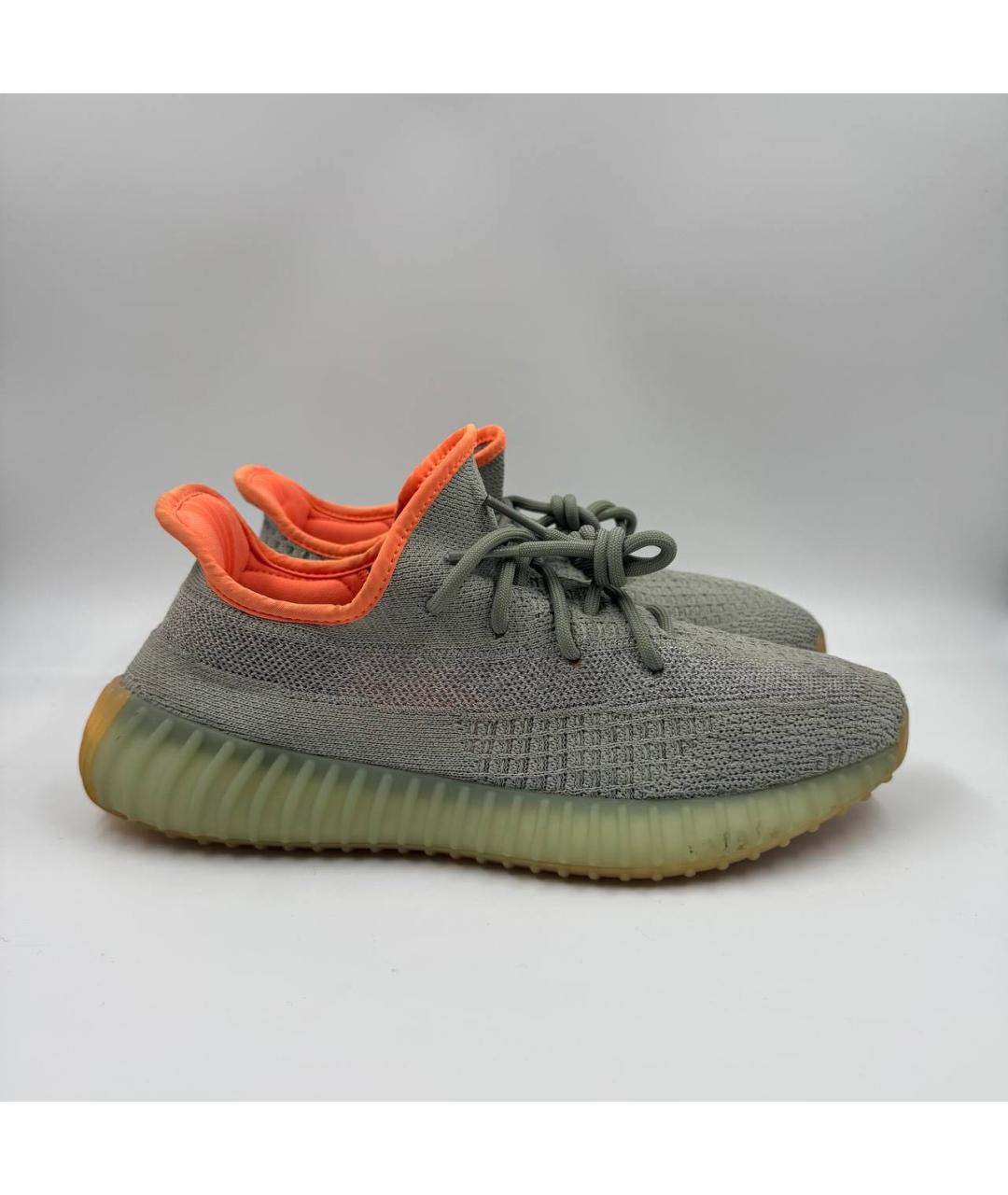 ADIDAS YEEZY Серые низкие кроссовки / кеды, фото 6