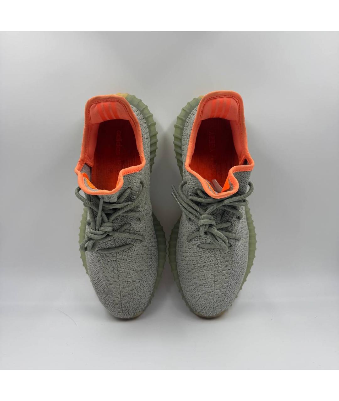 ADIDAS YEEZY Серые низкие кроссовки / кеды, фото 3