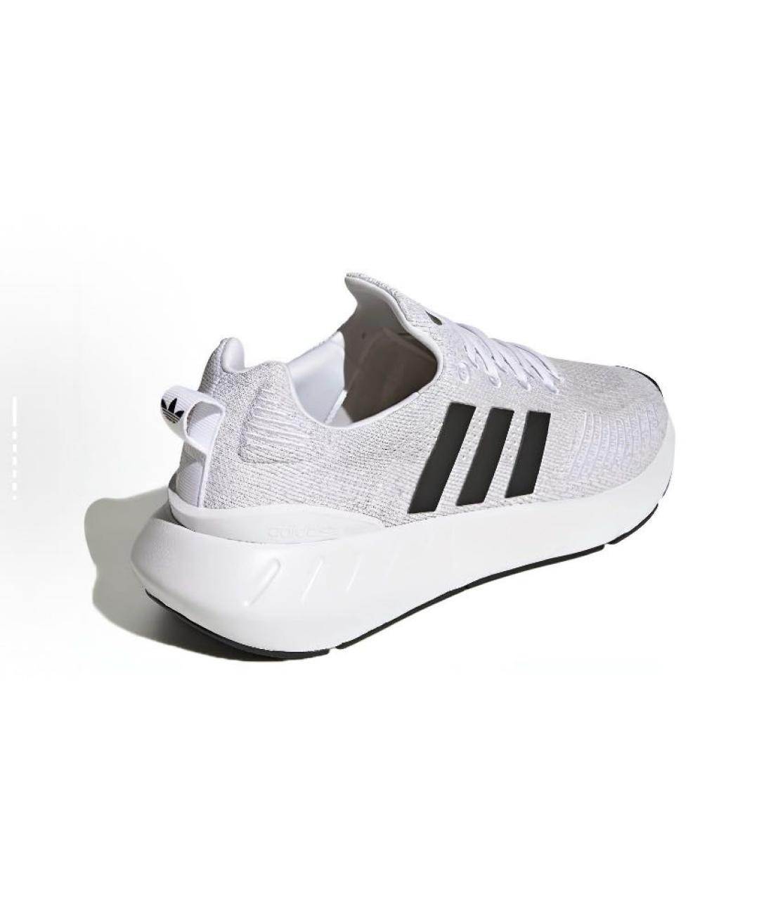 ADIDAS Белые текстильные низкие кроссовки / кеды, фото 5