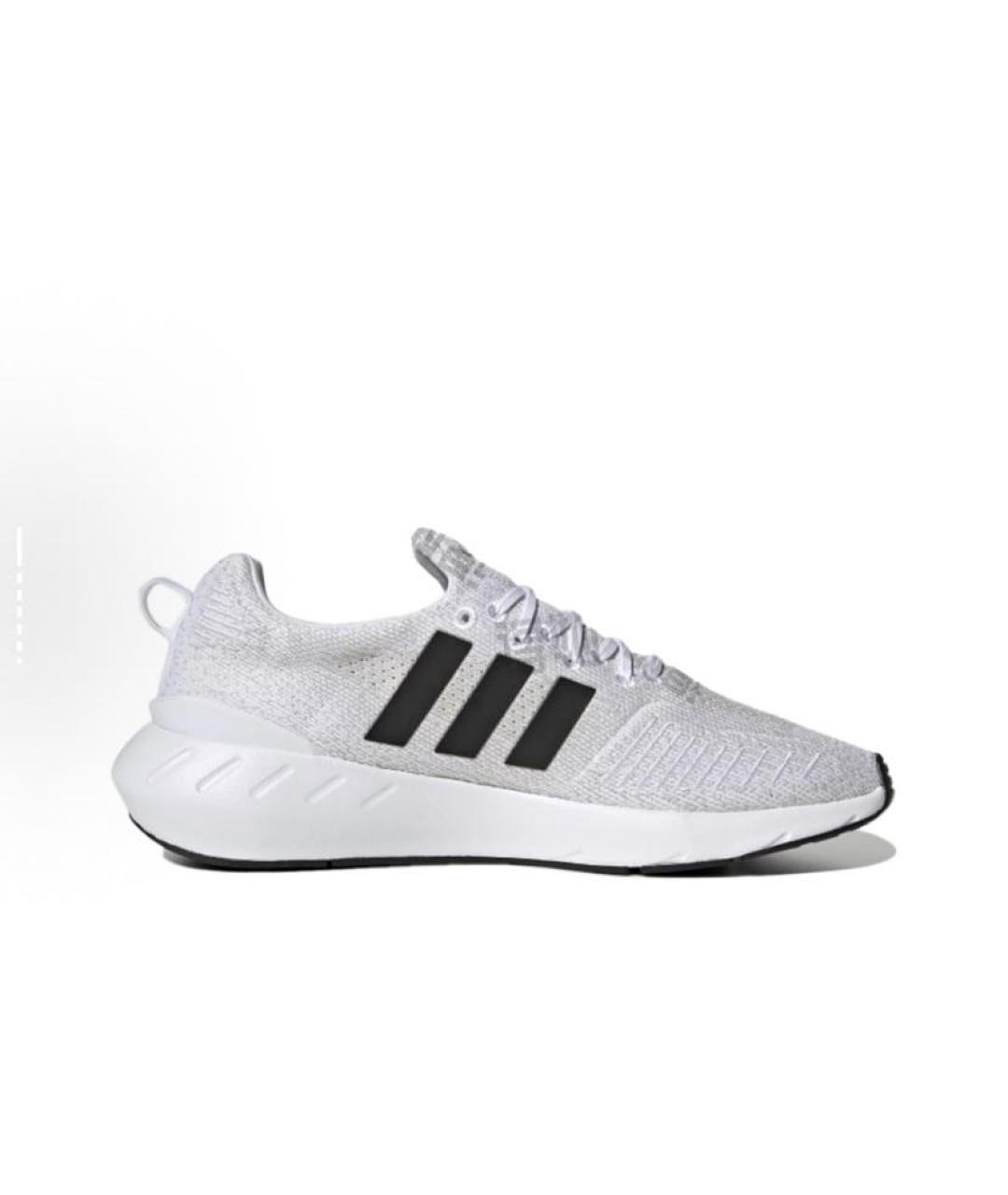 ADIDAS Белые текстильные низкие кроссовки / кеды, фото 8
