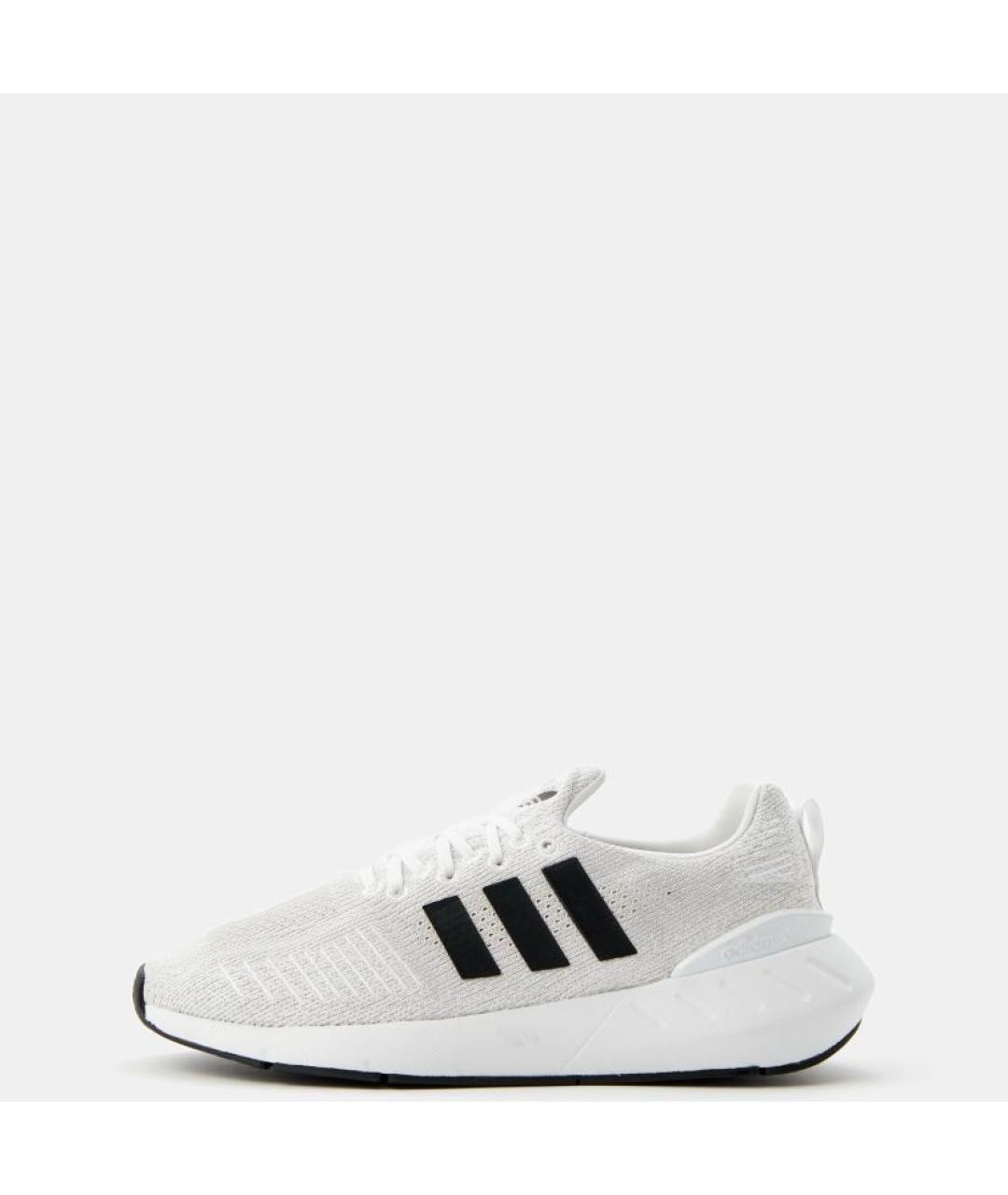 ADIDAS Белые текстильные низкие кроссовки / кеды, фото 2