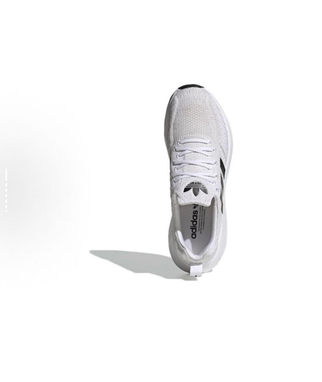 ADIDAS Белые текстильные низкие кроссовки / кеды, фото 6