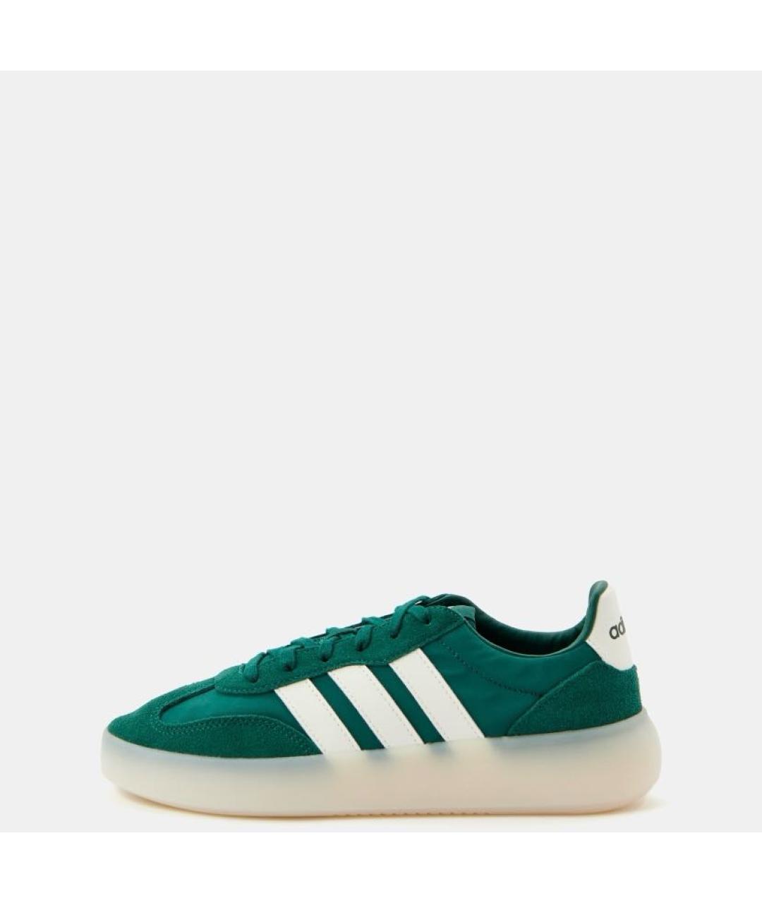 ADIDAS Зеленые текстильные низкие кроссовки / кеды, фото 2