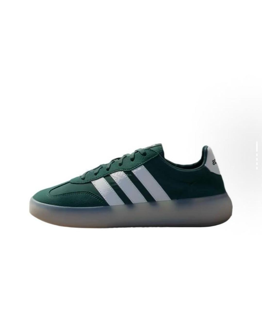 ADIDAS Зеленые текстильные низкие кроссовки / кеды, фото 3