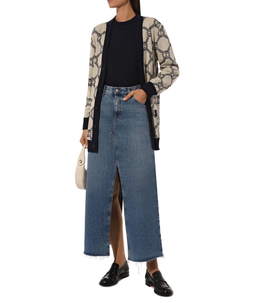 GUCCI Юбка миди, фото 3