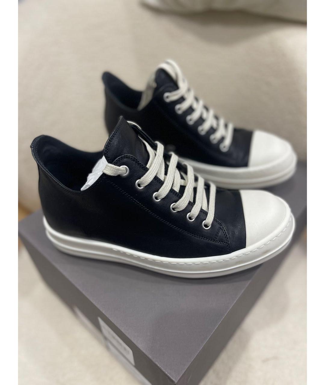 RICK OWENS DRKSHDW Черные кеды, фото 6