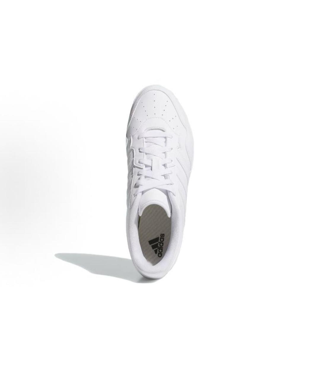 ADIDAS Белые кожаные низкие кроссовки / кеды, фото 4