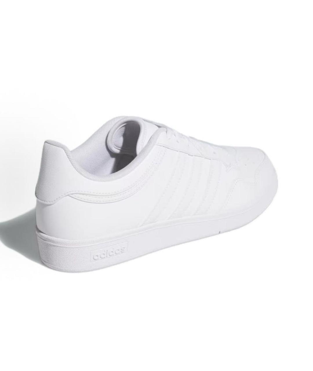 ADIDAS Белые кожаные низкие кроссовки / кеды, фото 3