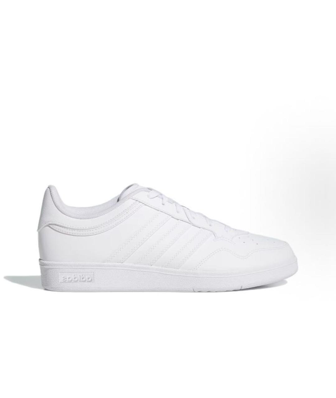 ADIDAS Белые кожаные низкие кроссовки / кеды, фото 6