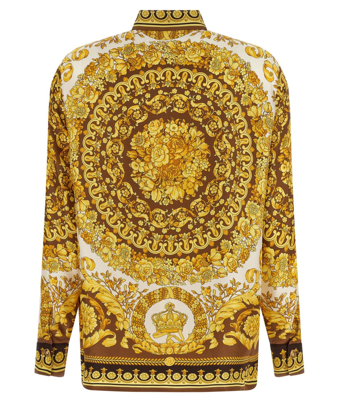VERSACE Мульти шелковая рубашка, фото 2