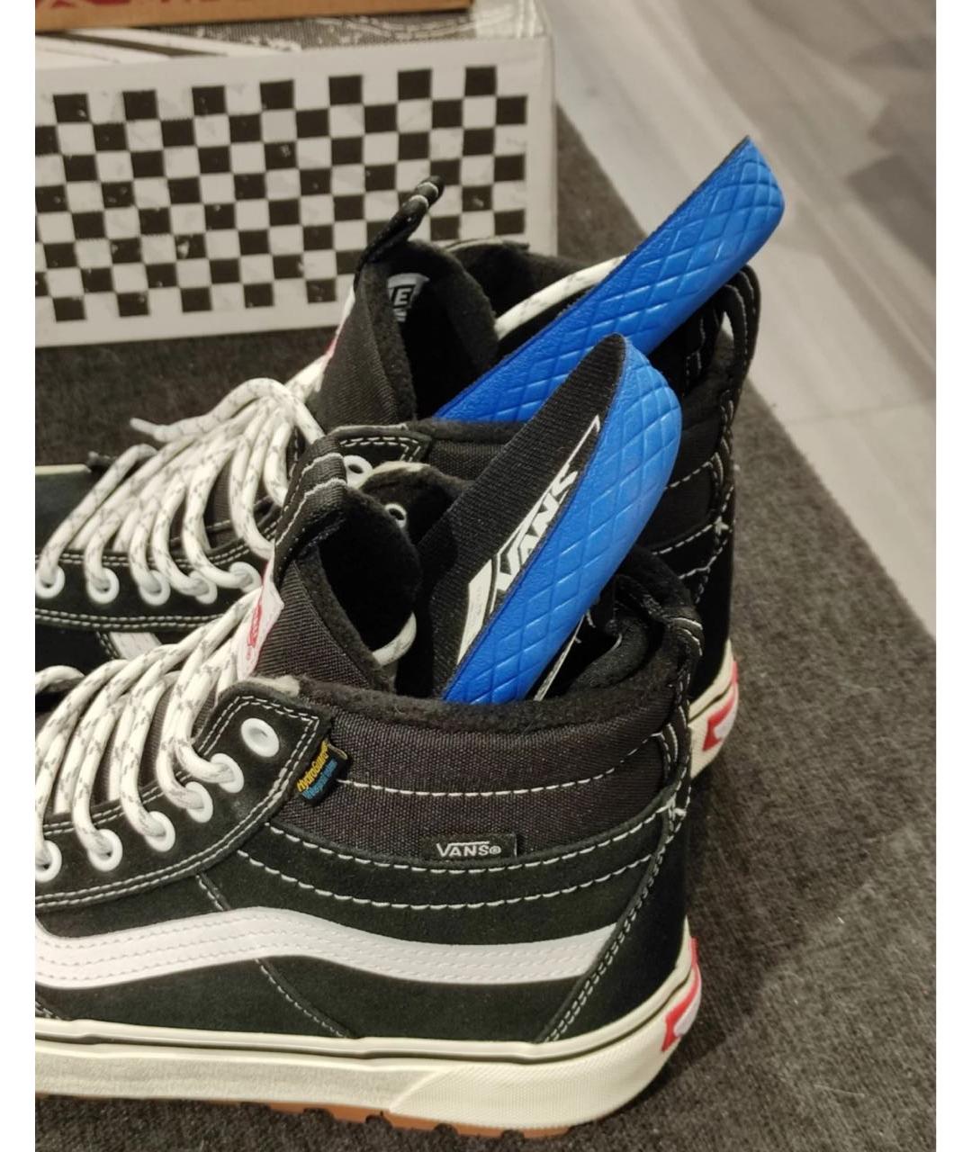 VANS Черные замшевые высокие кроссовки / кеды, фото 5