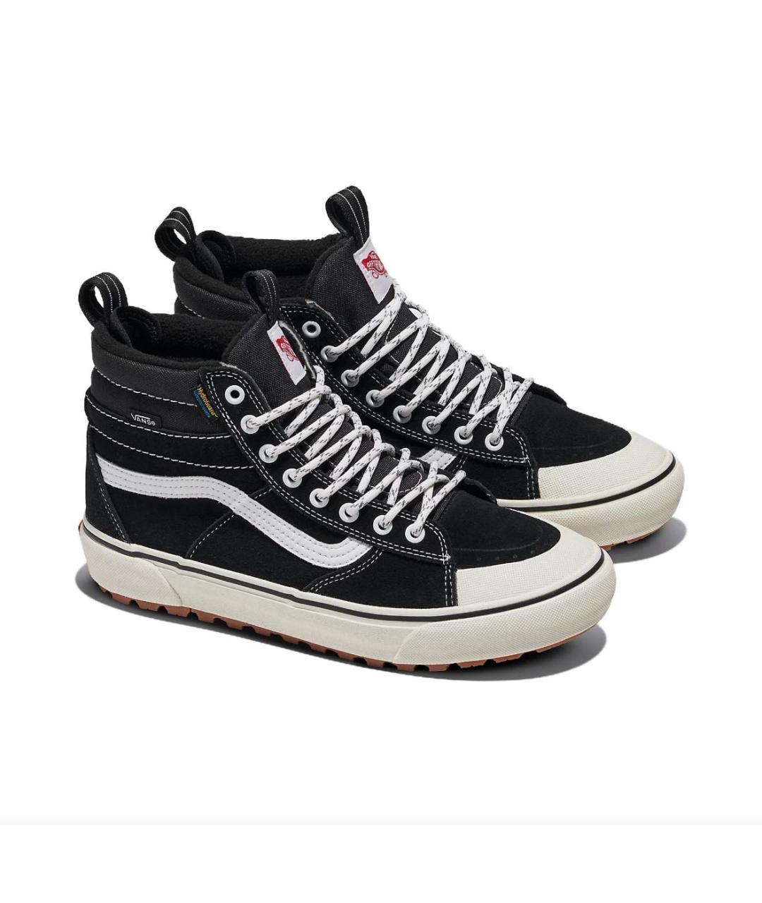 VANS Черные замшевые высокие кроссовки / кеды, фото 2