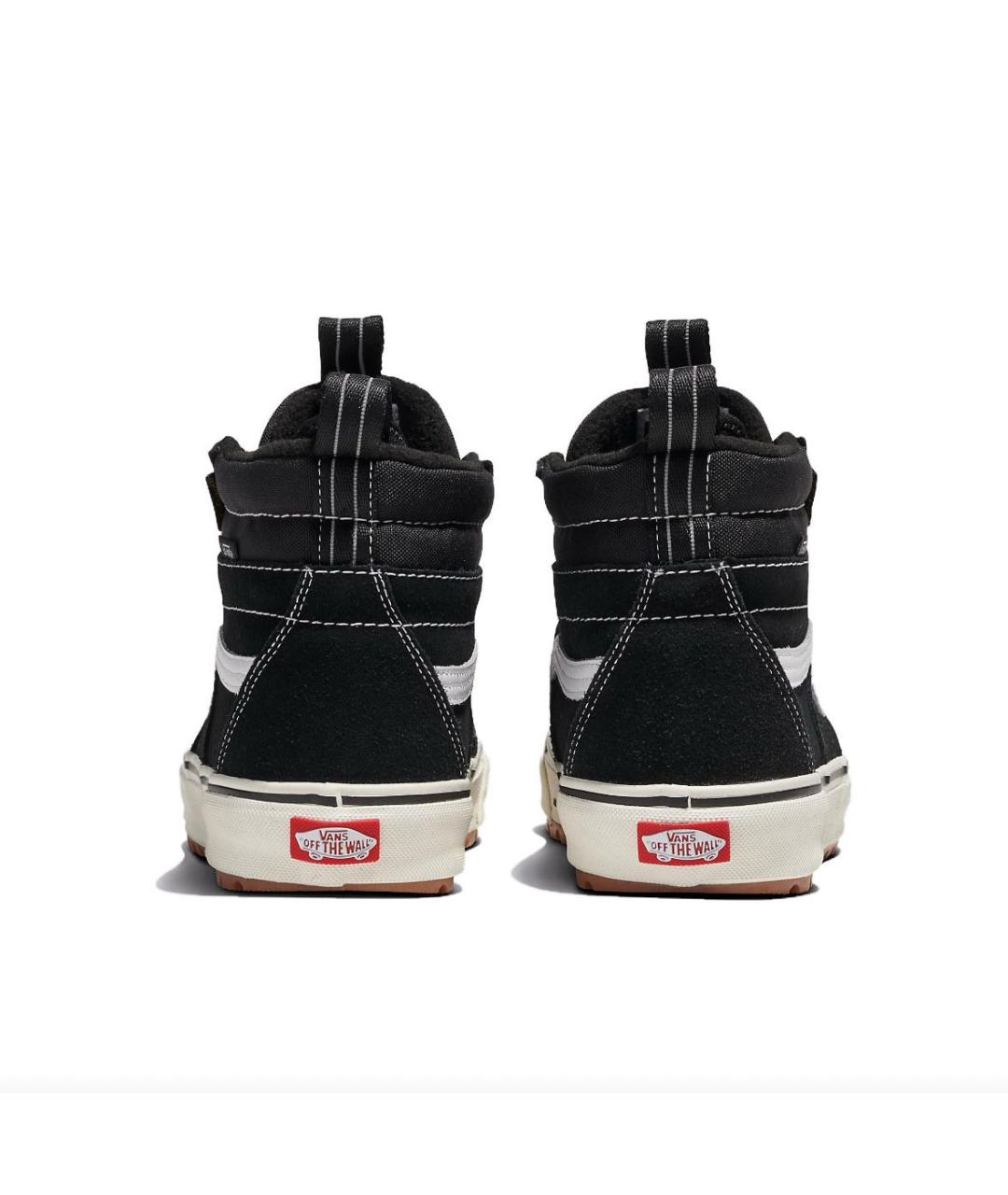VANS Черные замшевые высокие кроссовки / кеды, фото 4