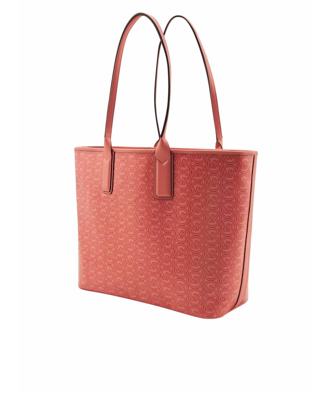 MICHAEL KORS Коралловая сумка тоут, фото 1