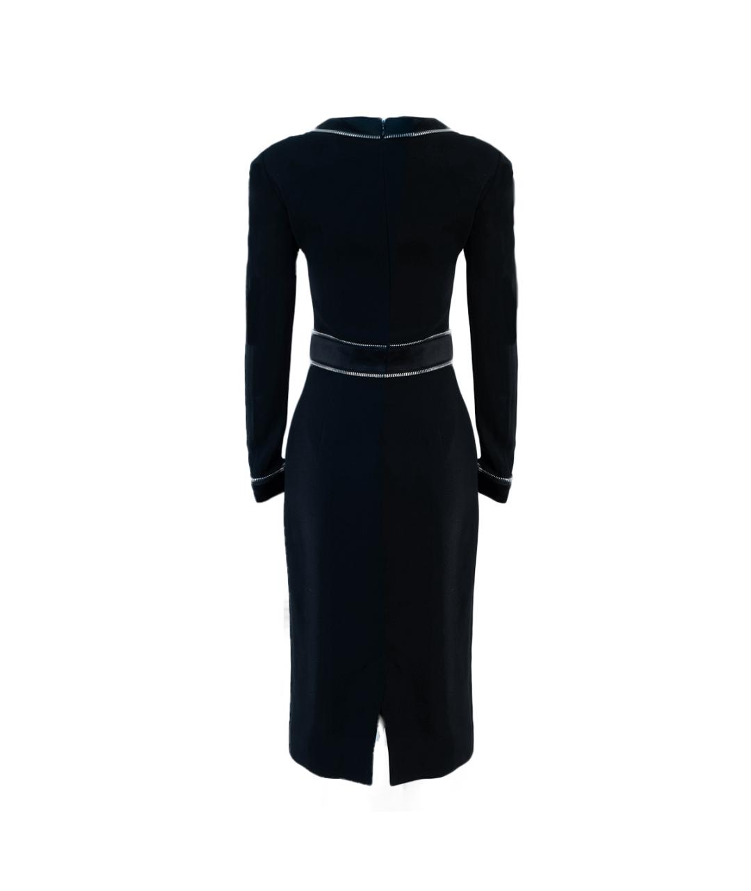 GIVENCHY Черное вискозное вечернее платье, фото 2