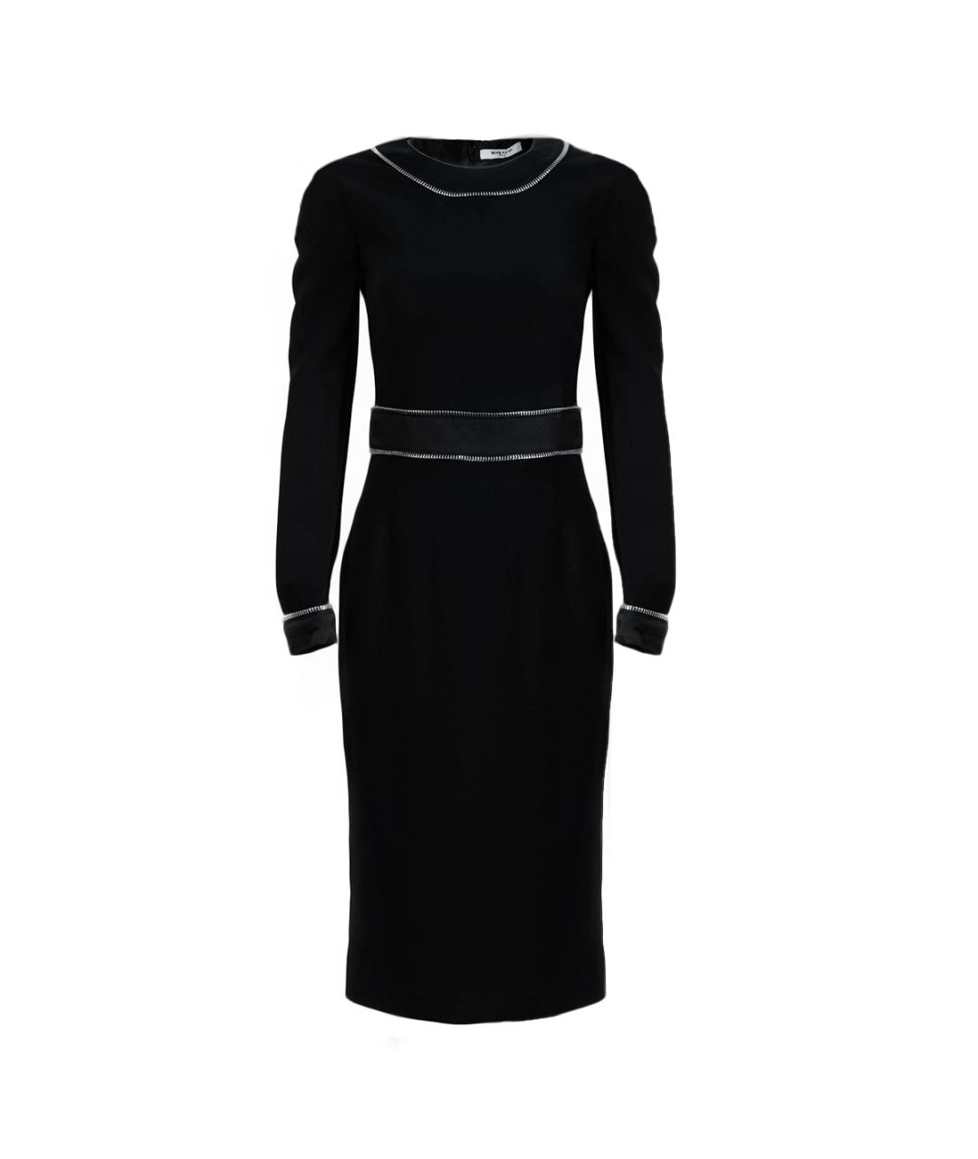 GIVENCHY Черное вискозное вечернее платье, фото 1