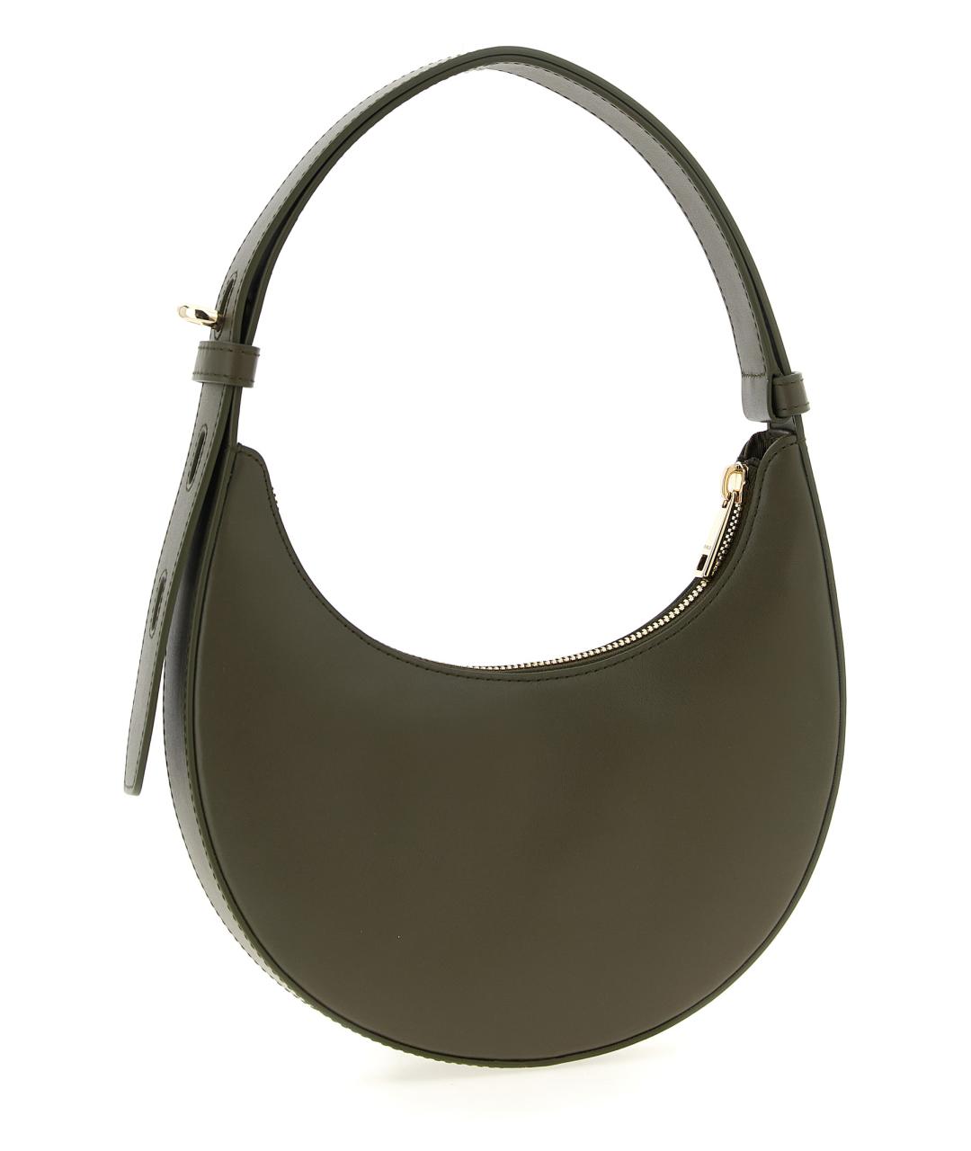 FURLA Зеленая кожаная сумка через плечо, фото 2