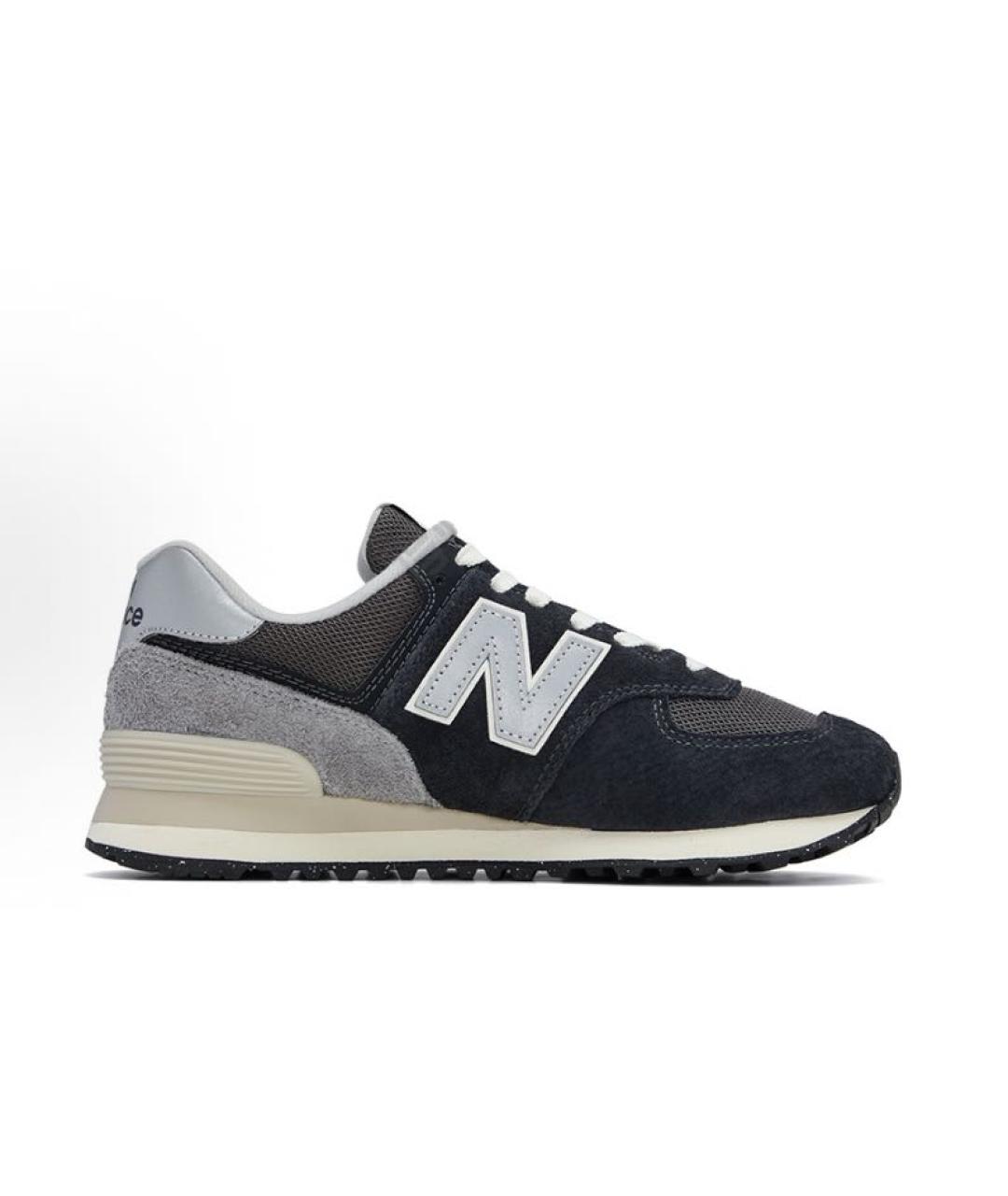 NEW BALANCE Черные замшевые кроссовки, фото 9