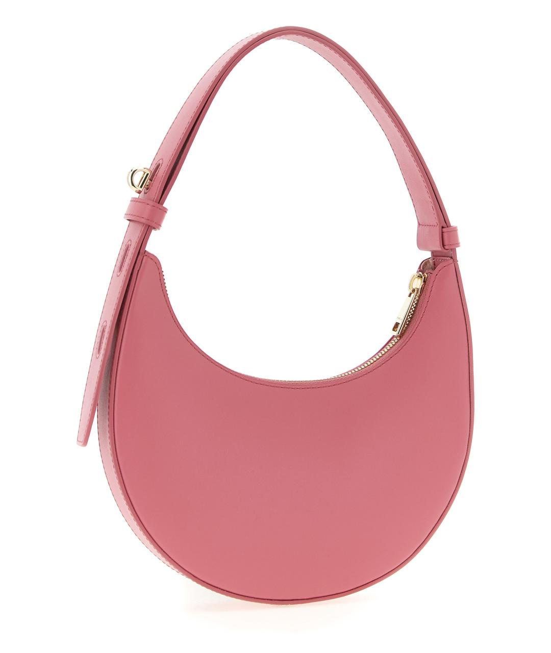 FURLA Розовая кожаная сумка через плечо, фото 2