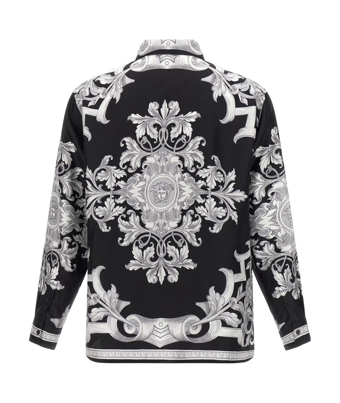 VERSACE Мульти шелковая кэжуал рубашка, фото 2