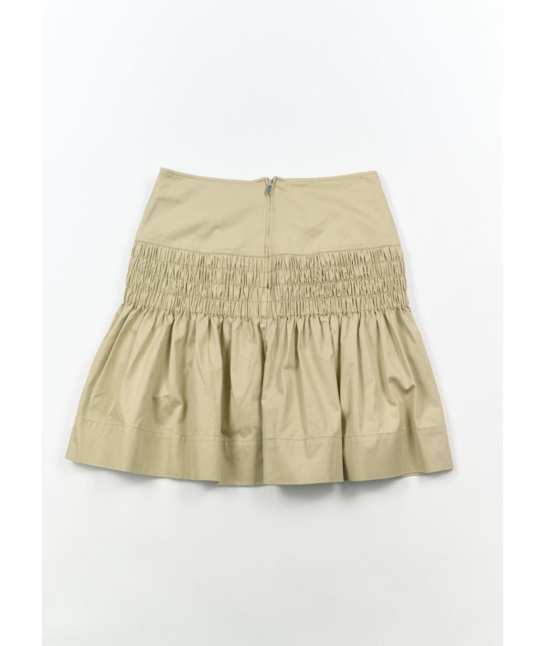 ISABEL MARANT Бежевый хлопковый костюм с юбками, фото 6