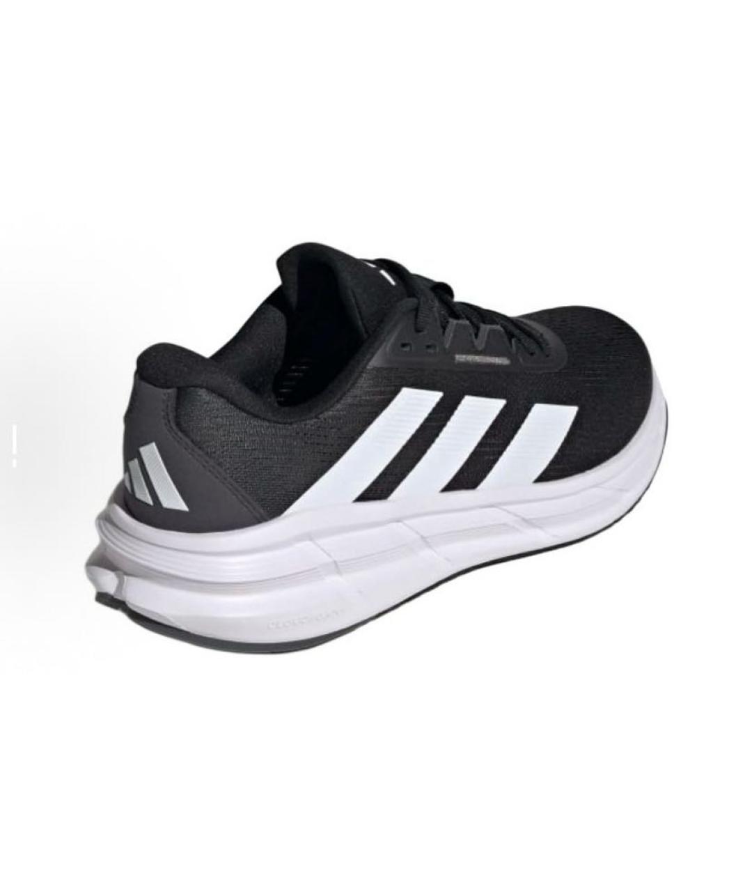 ADIDAS Черные текстильные низкие кроссовки / кеды, фото 6