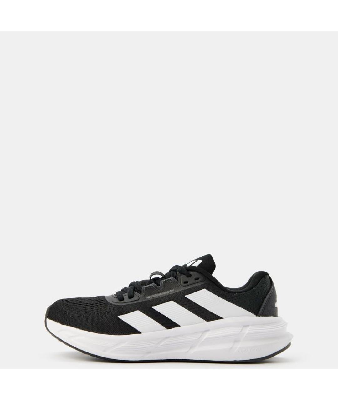 ADIDAS Черные текстильные низкие кроссовки / кеды, фото 2