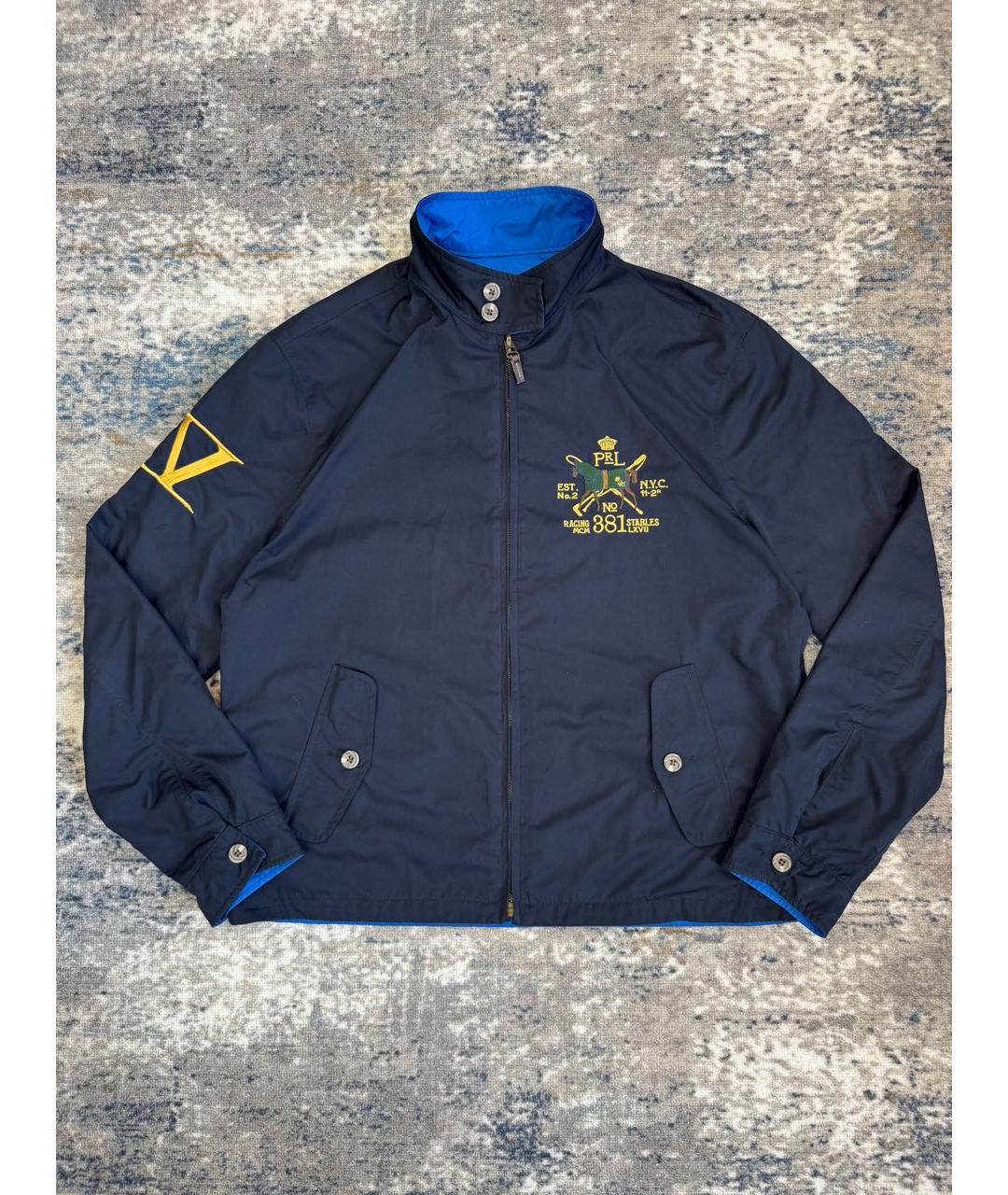POLO RALPH LAUREN Синяя полиэстеровая куртка, фото 2