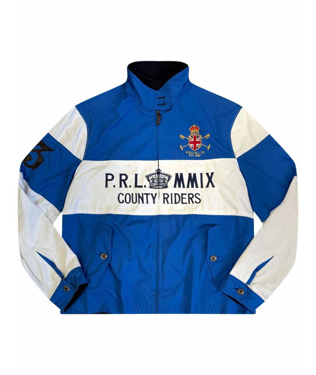 POLO RALPH LAUREN Синяя полиэстеровая куртка, фото 1