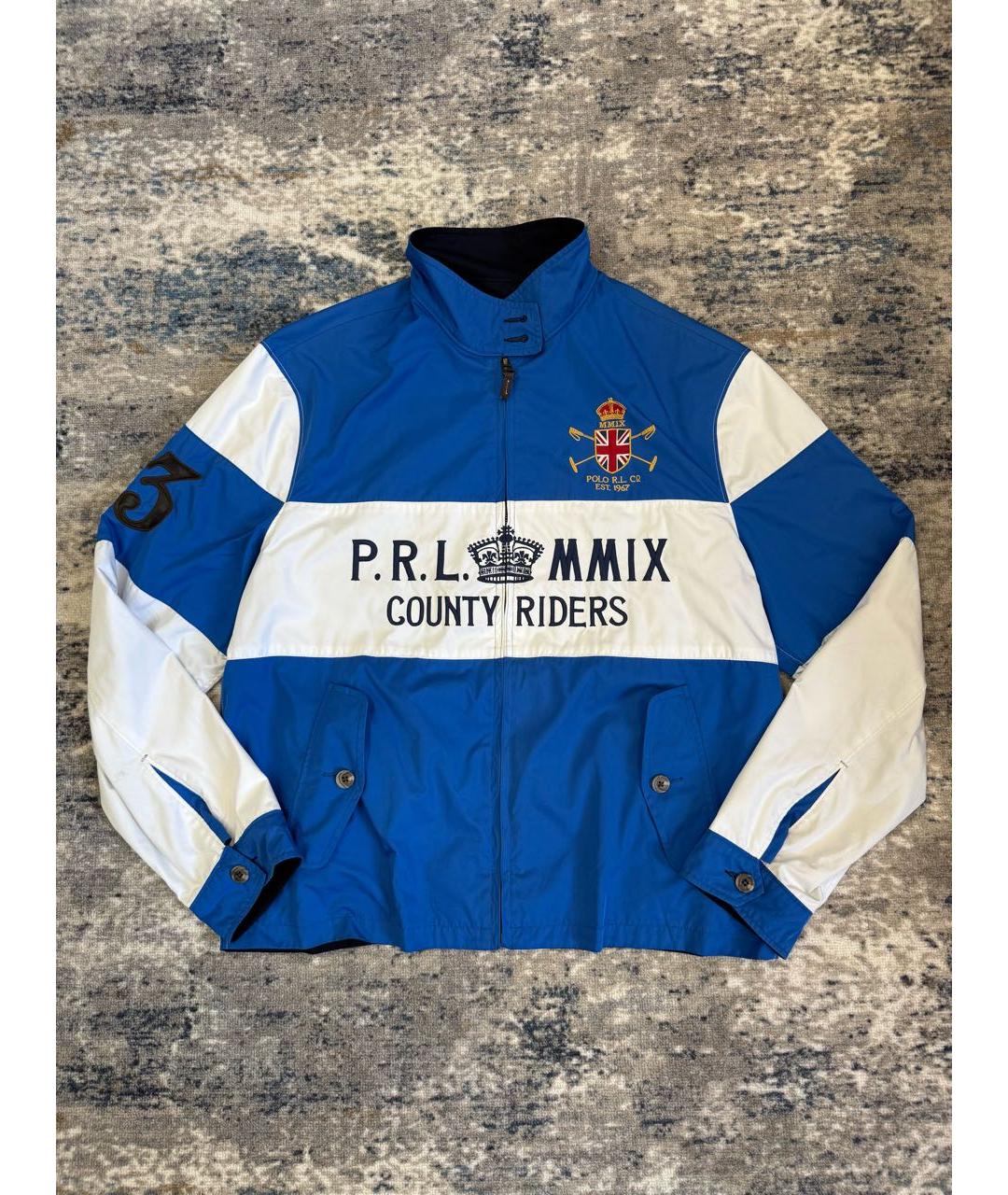 POLO RALPH LAUREN Синяя полиэстеровая куртка, фото 6