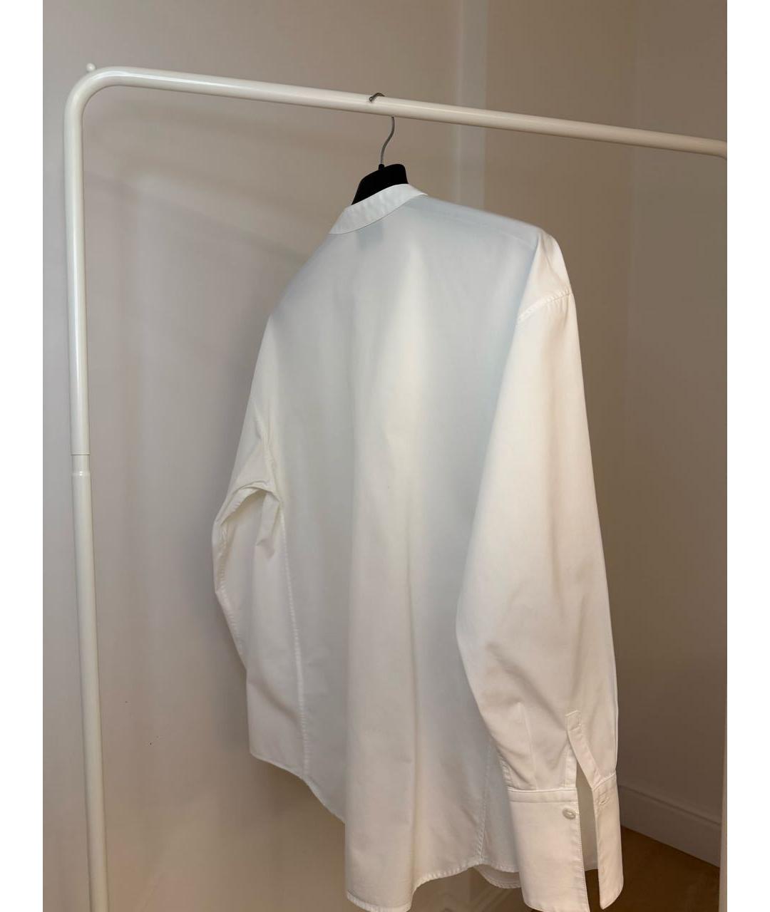 3.1 PHILLIP LIM Белая хлопковая рубашка, фото 6