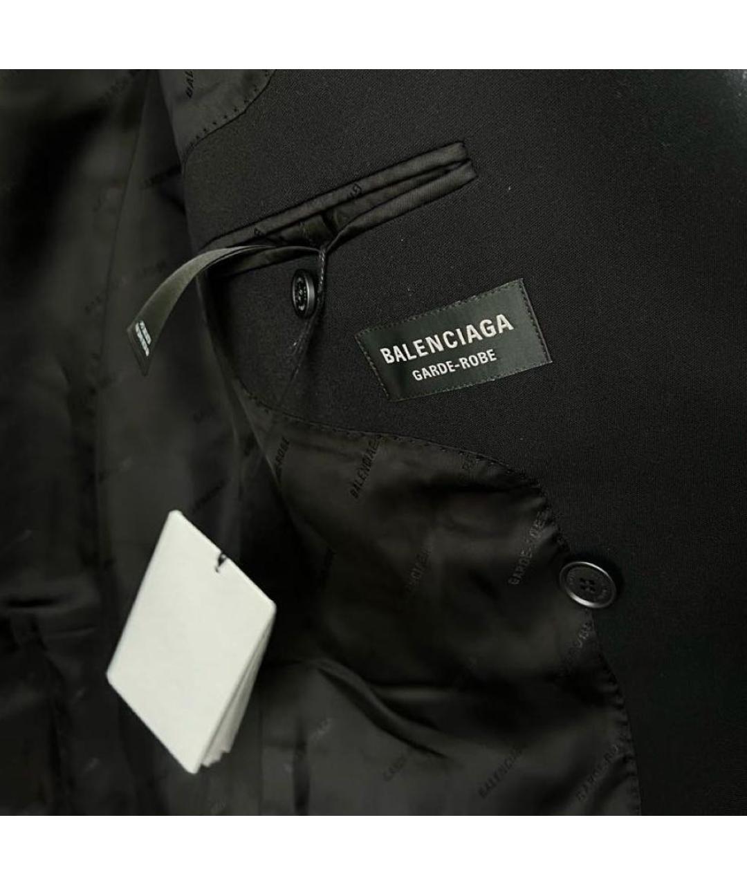 BALENCIAGA Черный пиджак, фото 3