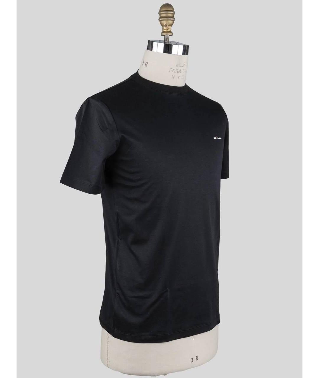 KITON Черная футболка, фото 3