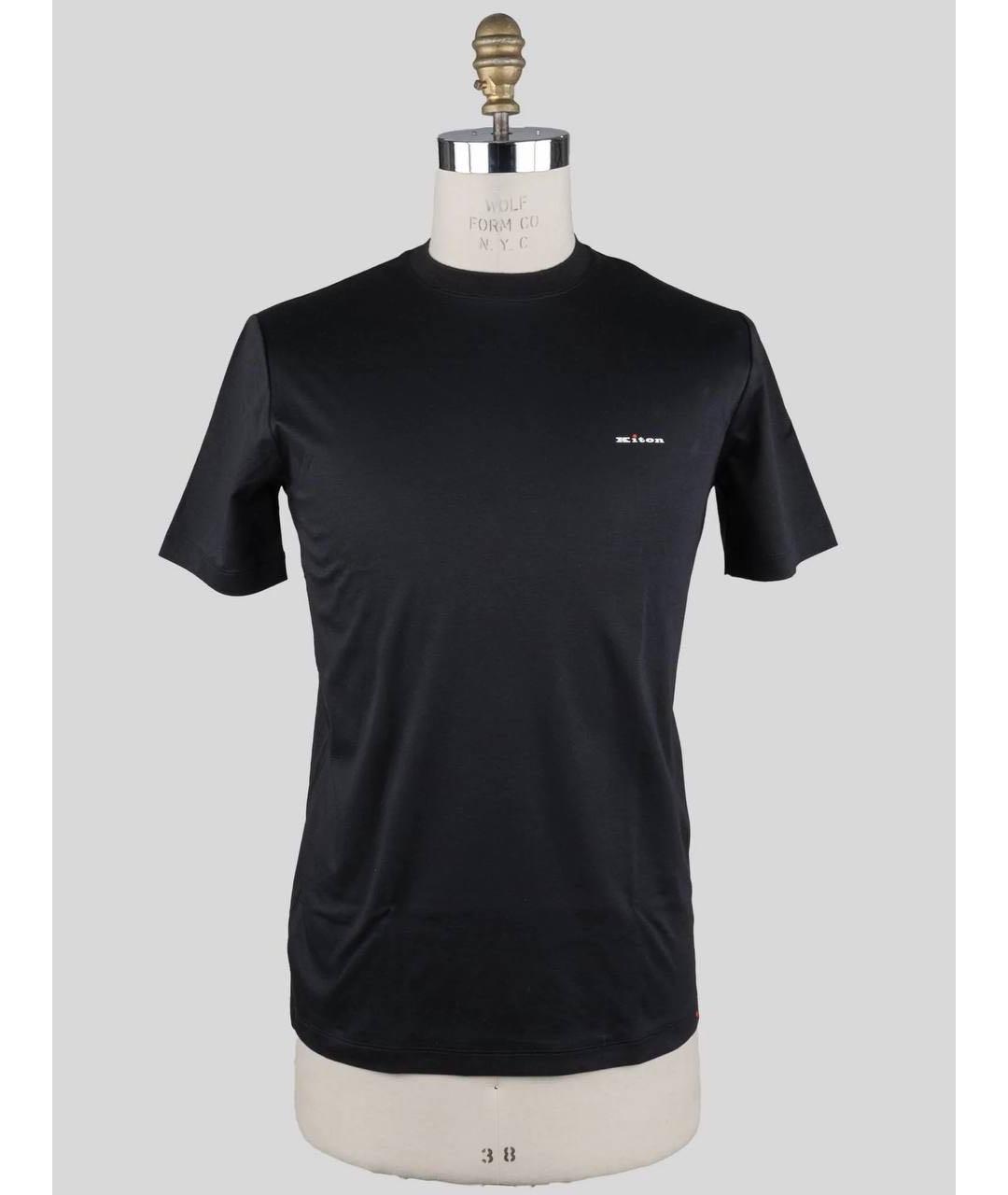 KITON Черная футболка, фото 5